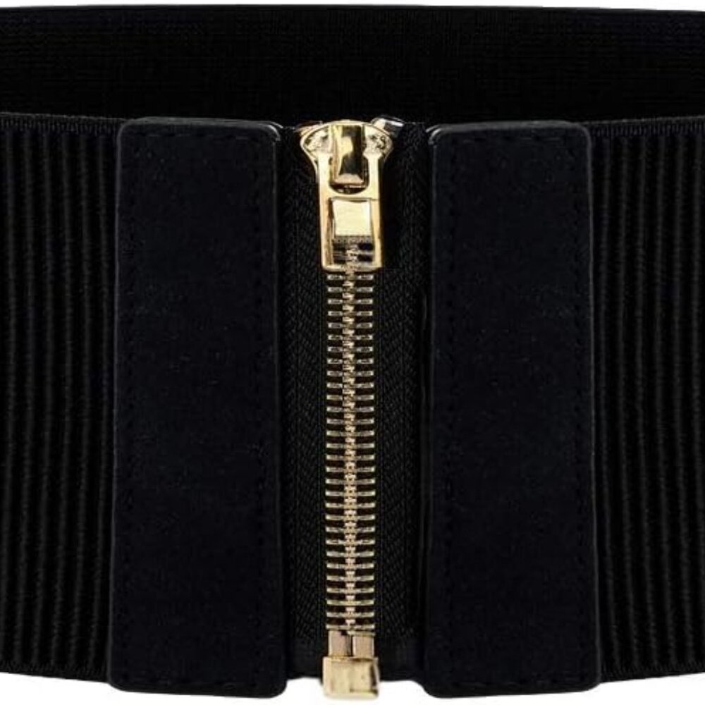 Women Wide Elastic Waist Cinch Stretch Fashion Waistband Retro Dress Vintage Bel - Picture 4 of 6